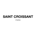 SAINT CROISSANT LOGO BLK